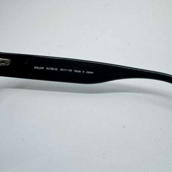 Maui Jim MJ768-02 PLUMERIA Eyeglasses Frames Black Square 55-17-135 H11597 - Picture 7 of 8